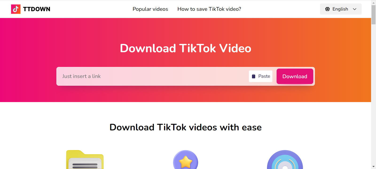 Download TikTok Videos without Watermark Online | TikTokVideoDownloader.io
