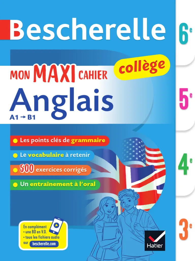 Bescherelle Mon Maxi Cahier D’anglais 6e 5