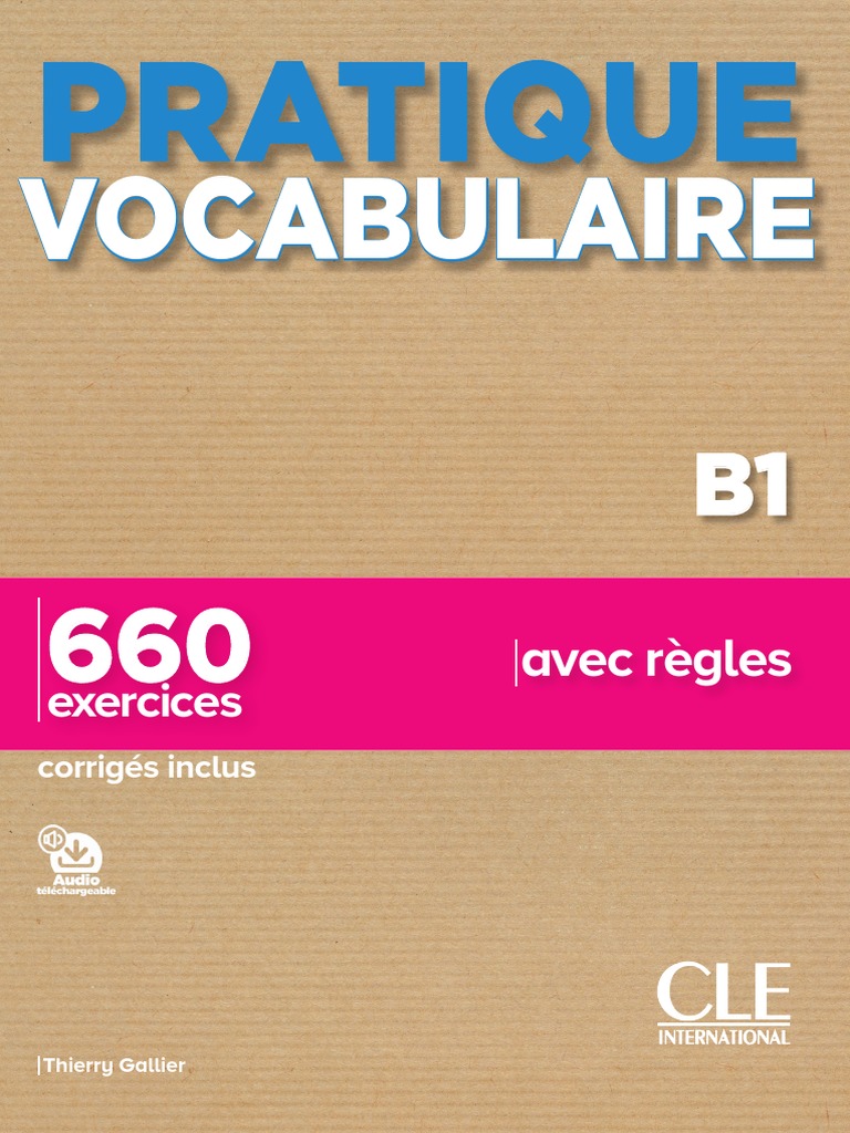 Pratique Vocabulaire B1 pdf