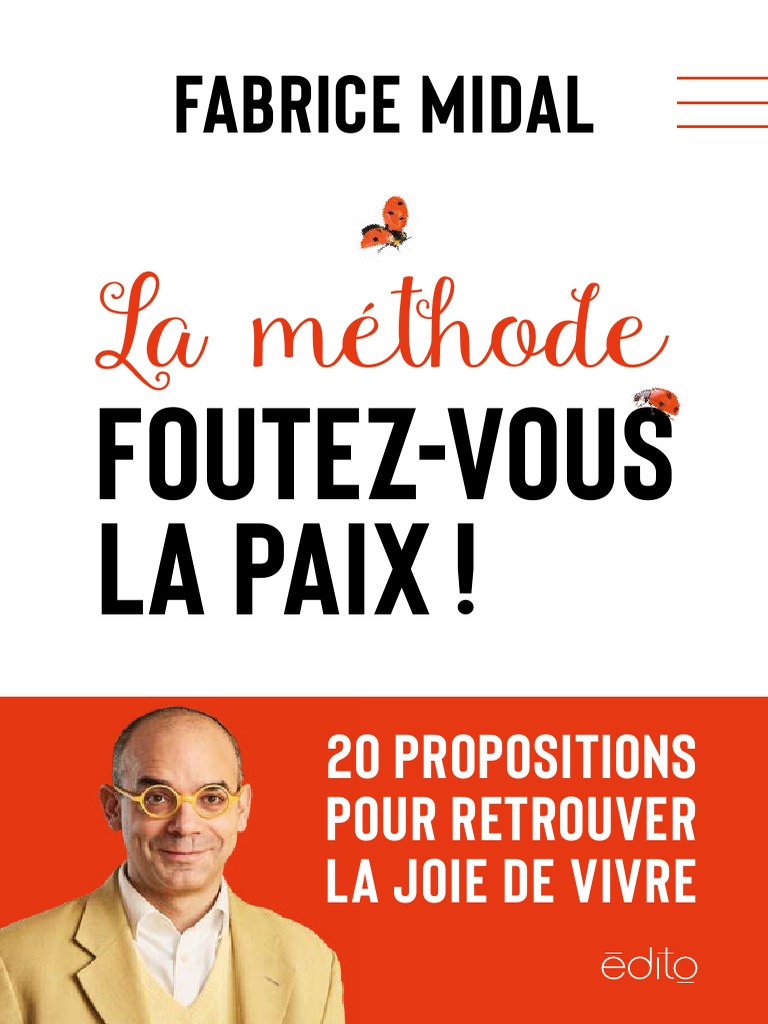 Foutez-vous la paix : 20 propositions pdf