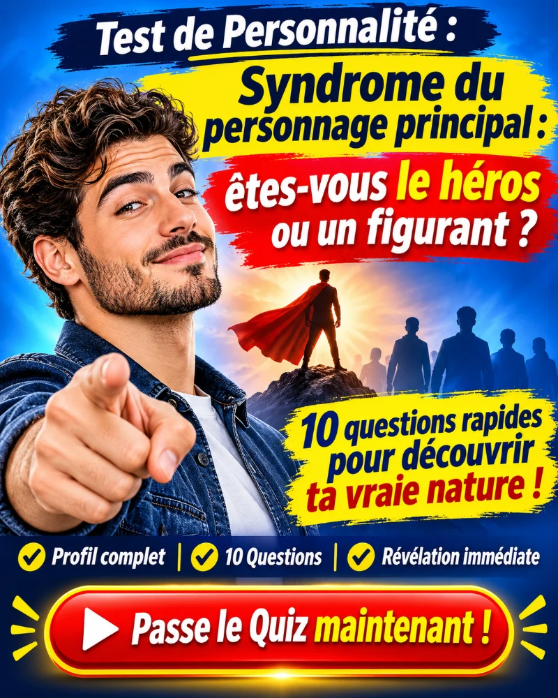 Syndrome du personnage principal : êtes-vous le héros ou un figurant ?